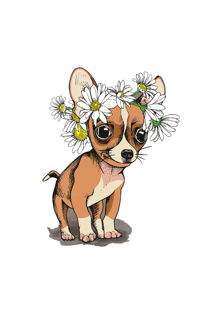  Chihuahua Puppy Euclidean Vector Brown Deer Png Download Dog Png Cartoon Chivava Chihuahua Png