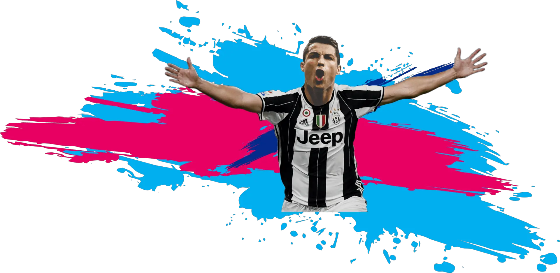  Cr7 Juventus Png Colorful Cristiano Ronaldo Fifa Png Colorful Png