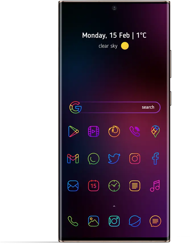  Icon Packs A Click Away From Your Perfect Homescreen Smartphone Png Monday Icon