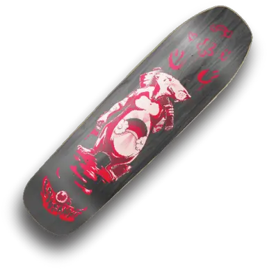  Spirit Animals Skateboard Deck Png Blood Pool Png