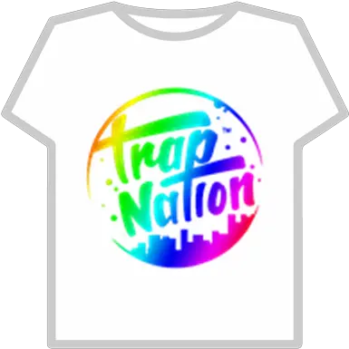  Trap Nation Rainbow Logo Graphic Design Png Trap Nation Logo