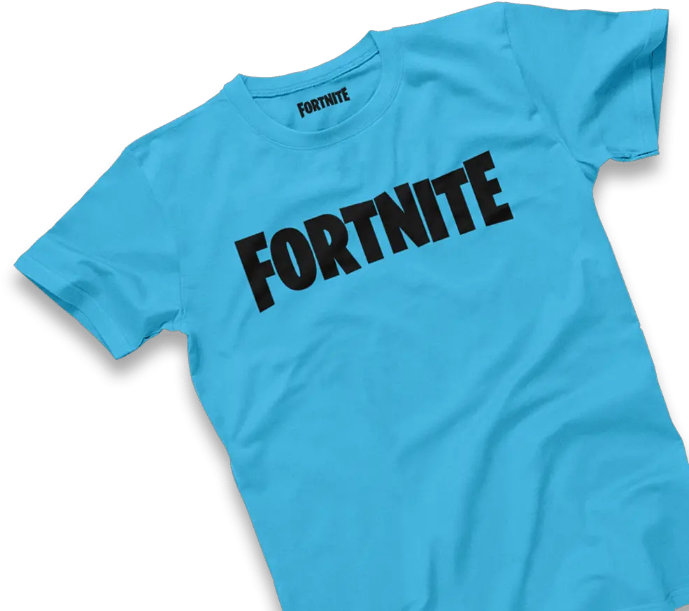  Fortnite Logo Tee Camisetas De Fortnite Azul Png Fornite Logo