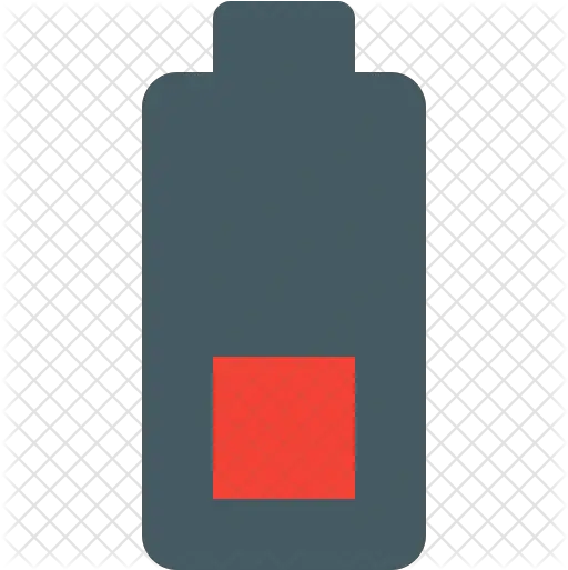  Low Battery Icon Of Flat Style Water Bottle Png Low Battery Png