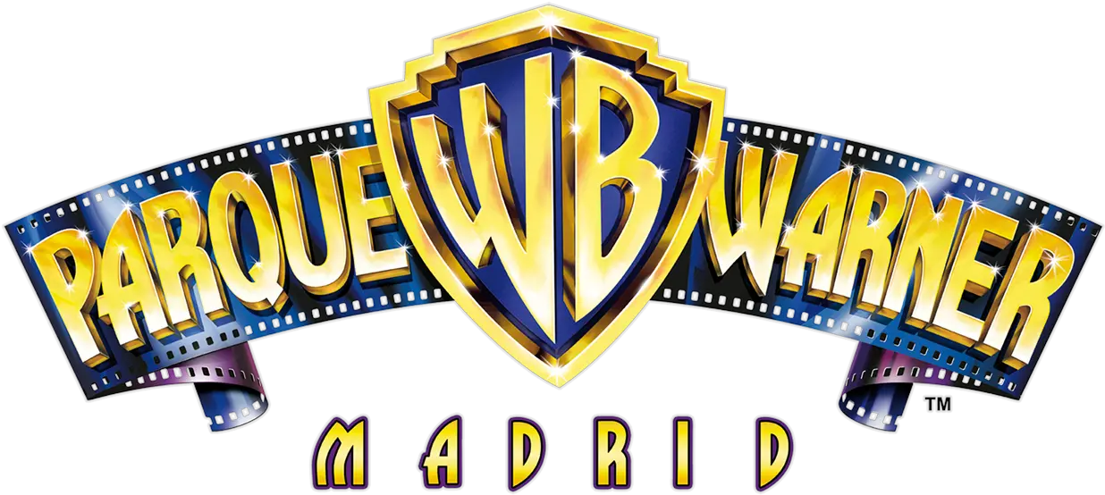  Parque Warner Madrid Graphics Png Warner Bros Family Entertainment Logo