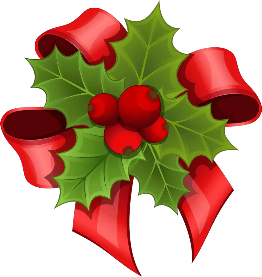  Holly Clipart Imagenes Ramo De Navidad Png Holly Leaves Png