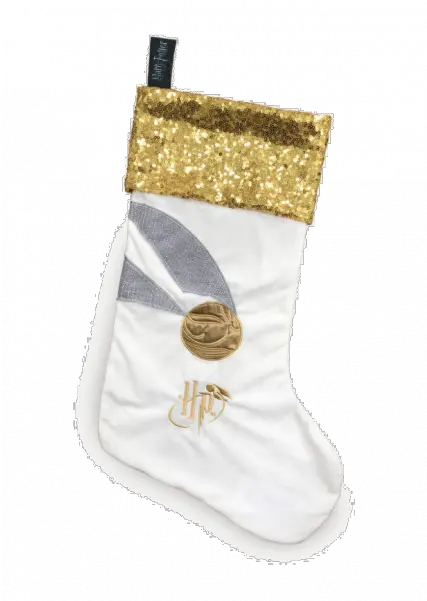  Christmas Magic Golden Snitch Stocking Christmas Stocking Png Golden Snitch Png