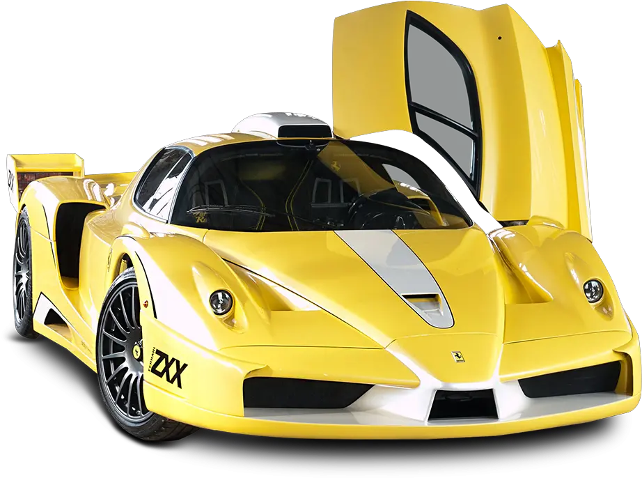  Yellow Ferrari Enzo Edo Car 115 Yellow Ferrari Enzo Png Ferrari Transparent