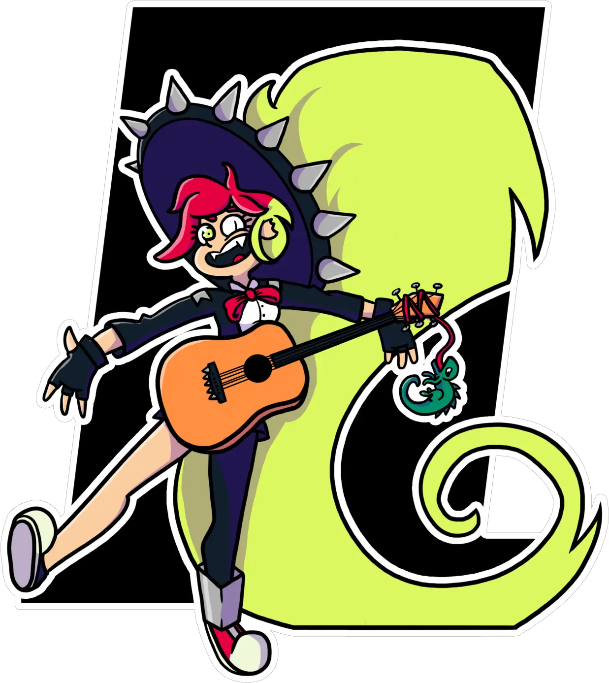  Download Demencia From Villainous In Her Mariachi Outfit Demencia In A Suit Png Mariachi Png