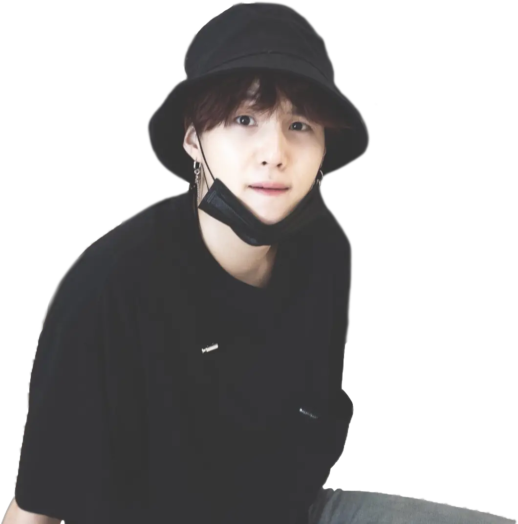  He Is Too Cute Suga Yoongi Bts Kpop Png Sticker A Girl Yoongi Png