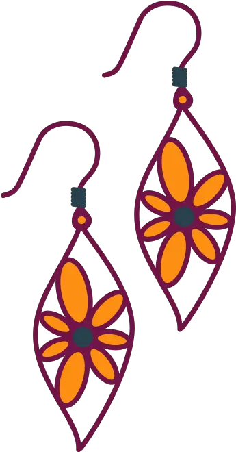  Clip Art Transprent Png Earring Drawing Transparent Png Earrings Clipart Png Earring Png