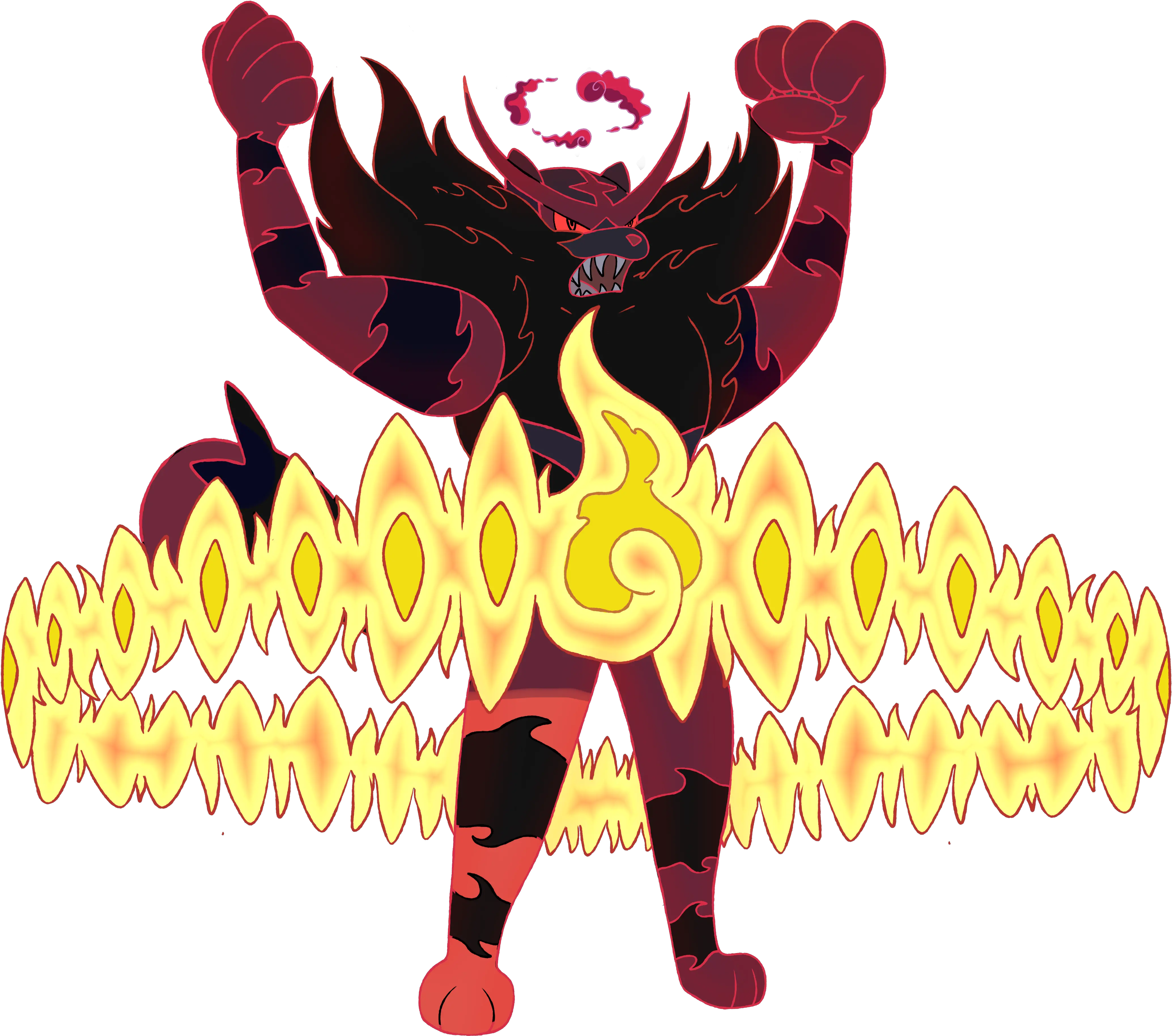  Gigantamax Incineroar Mandjtv Gigantamax Incineroar Png Incineroar Png