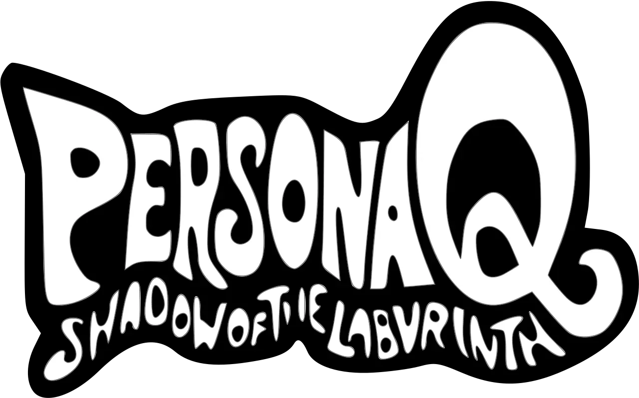  Persona Q Logo Persona Q Logo Transparent Png Q Logo