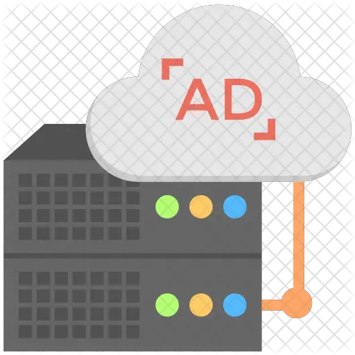  Ad Server Icon Of Flat Style Adserver Icon Png Server Icon Png