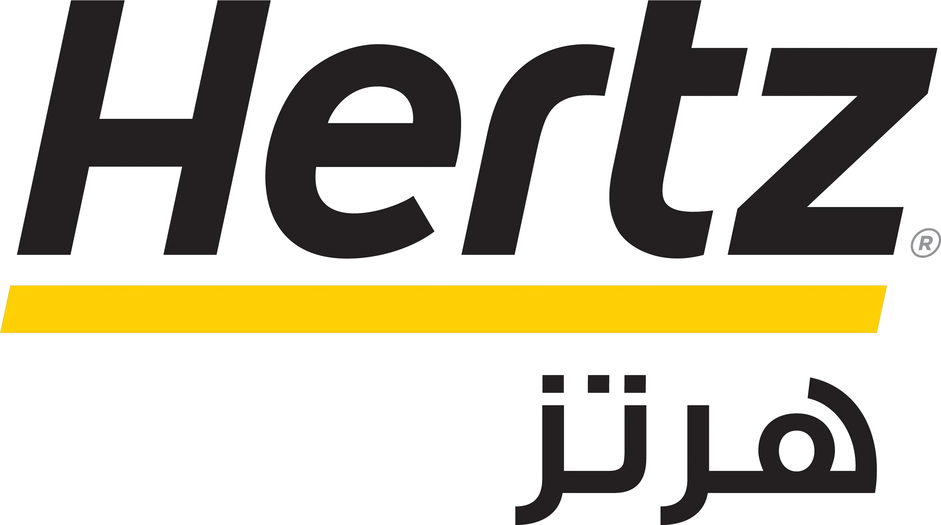  Rent A Car Vertical Png Hertz Logo