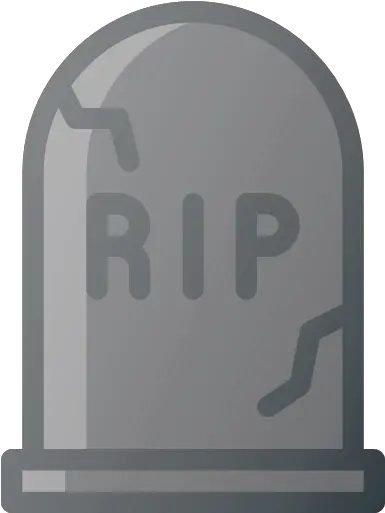  Death Grave Rip Stone Icon Free Color Halloween Icons Png Grave Png