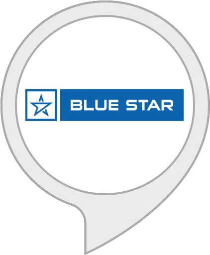  Blue Star Smart Ac Wifi Amazonin Alexa Skills Blue Star Logo Png Blue Star Png