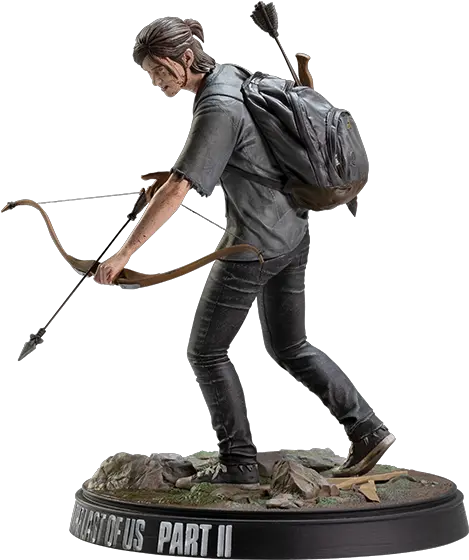  Bow Figurine Last Of Us 2 Action Figure Png The Last Of Us Png