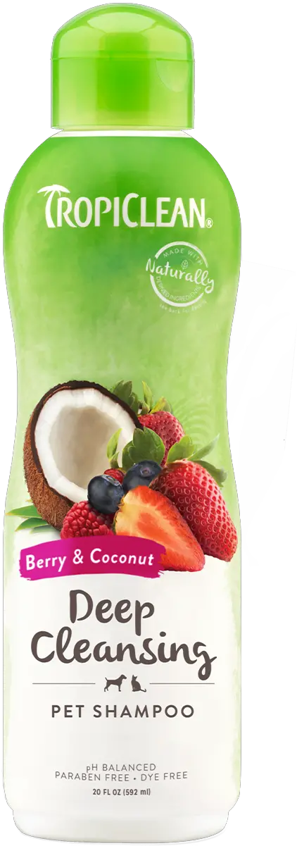  Berry U0026 Coconut Pet Shampoo Tropiclean Pet Products For Tropiclean Berry And Coconut Shampoo Png Berry Png