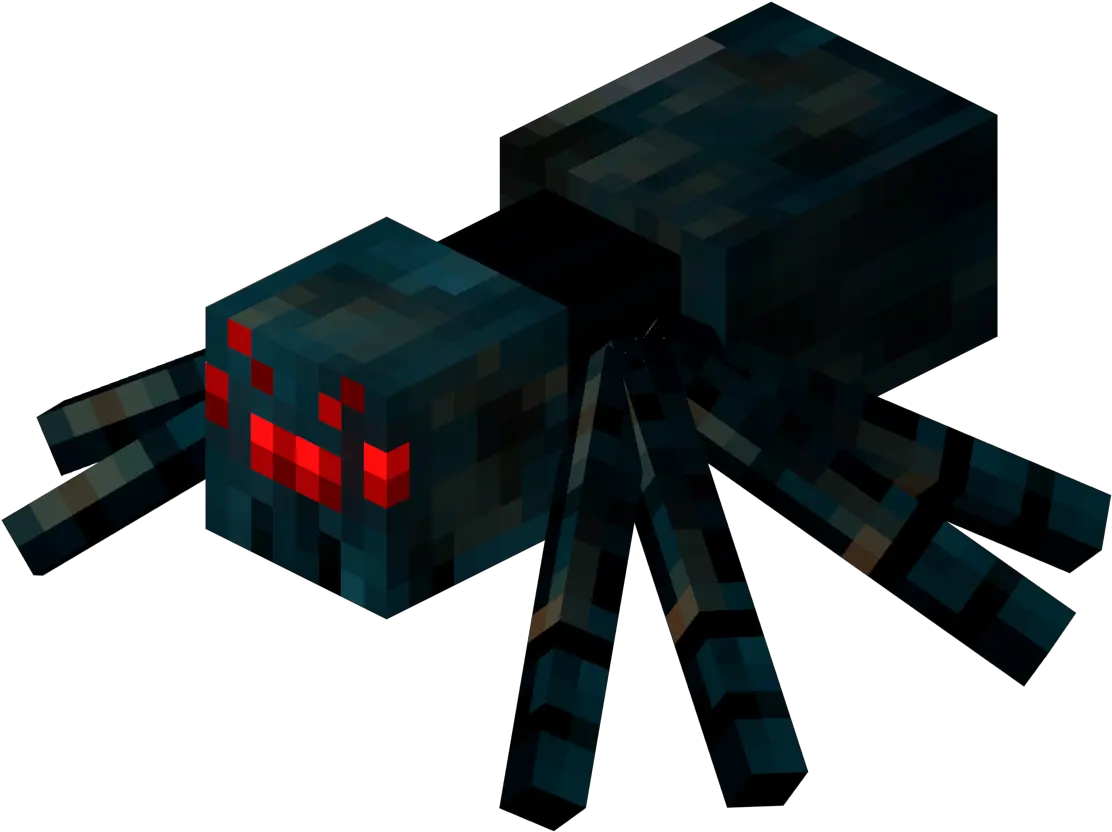  Filecave Spiderpng U2013 Official Minecraft Wiki Cave Spider Minecraft October Png