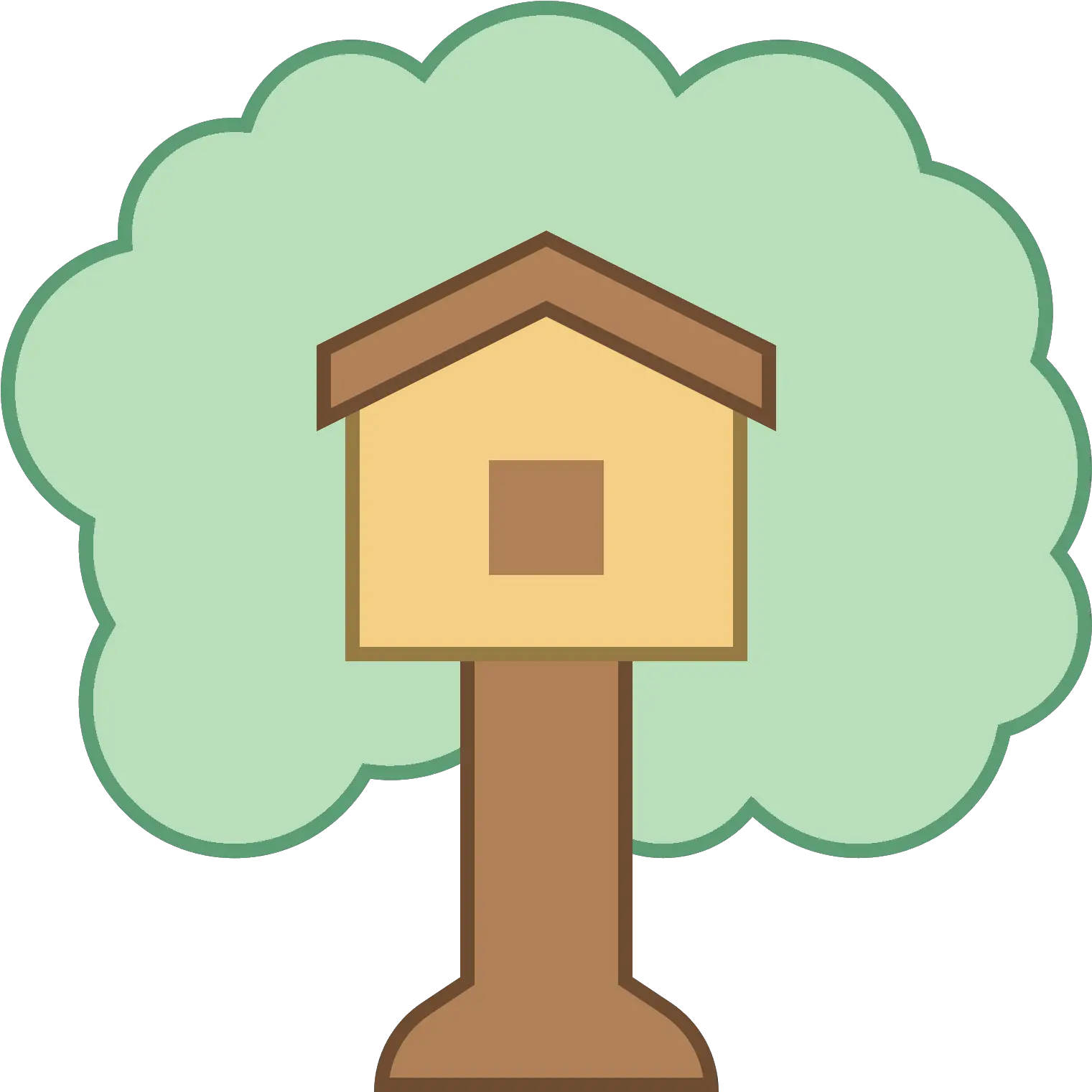  Casa Na Árvore Icon Wink 1600x1600 Png Clipart Download Tree House Icon Png Ore Icon