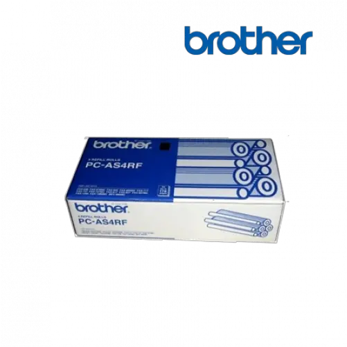  Brother Pcas4rf 4 Pack Black Ribbon Refill Roll Cartridge Brother Png Black Ribbon Png