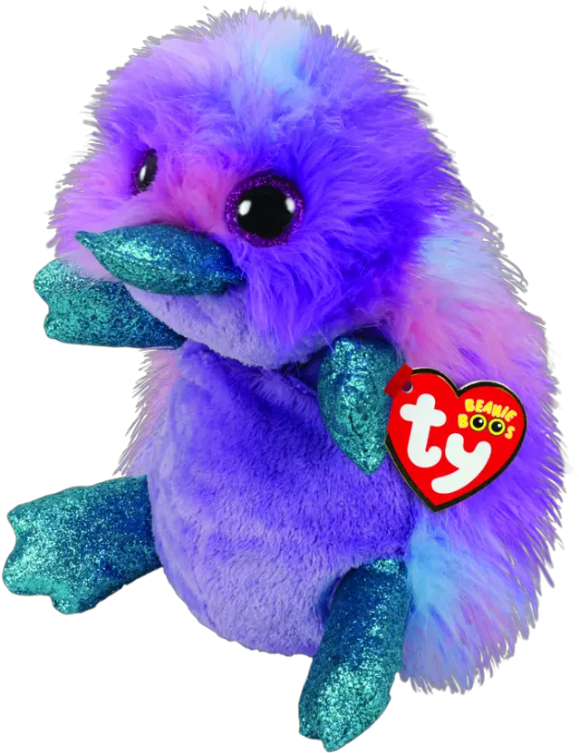  Zappy The Purple Platypus Medium Beanie Boo Ty Toys Beanie Boos Petunia Platypus Png Platypus Png