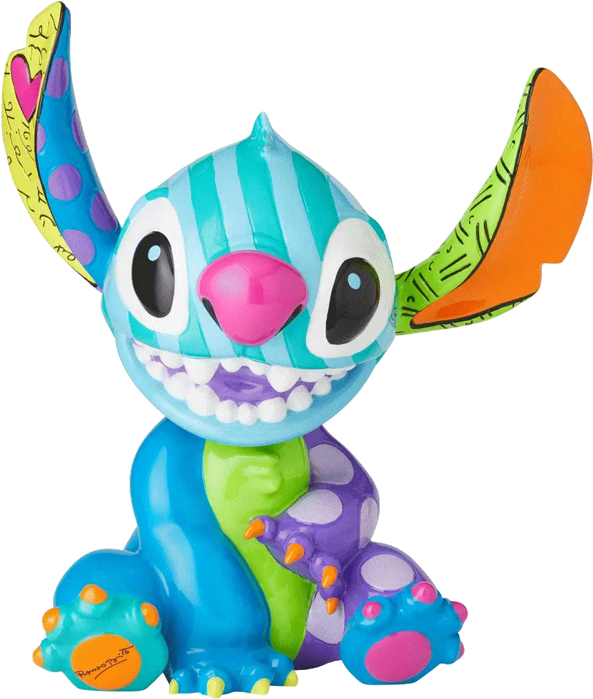  Download Transparent Disney Stitch Png Britto Disney Png Romero Britto Stitch Png