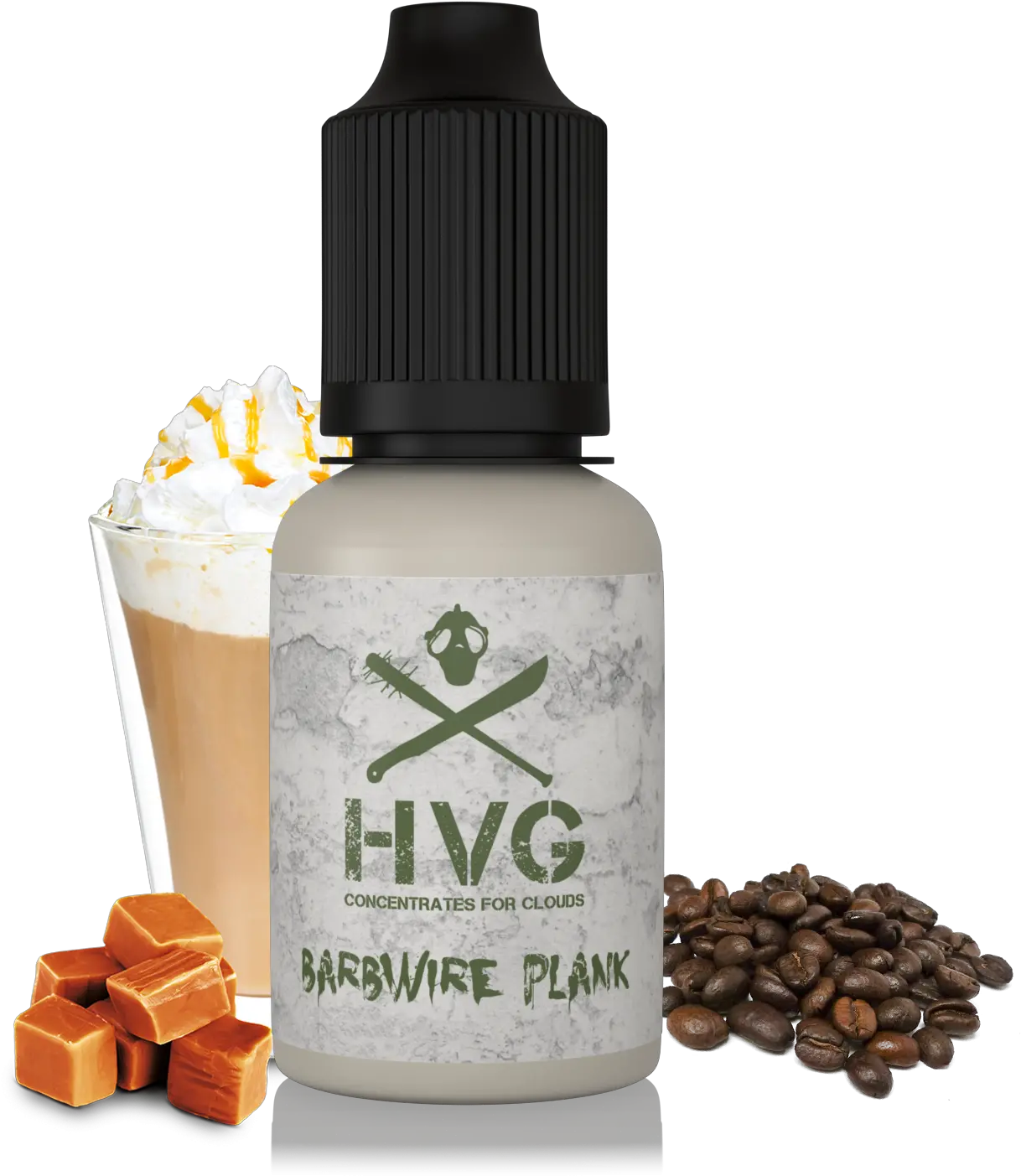  Hvg Barbwire Plank 20ml Fuu Concentrates Transparent Caramel Macchiato Png Barbwire Png