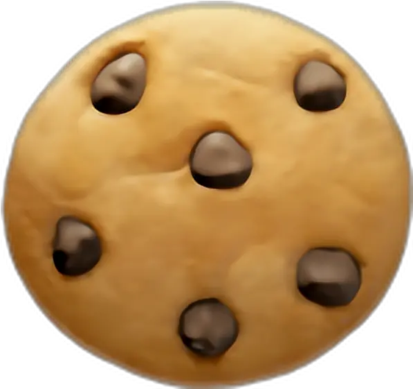  Chocolate Chip Cookie Emojipedia Cookie Emoji Png Cookie Transparent