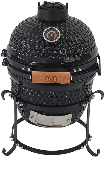  Charcoal Black Ceramic Ovo Small The Parrilla Ceramica Png Ovo Png