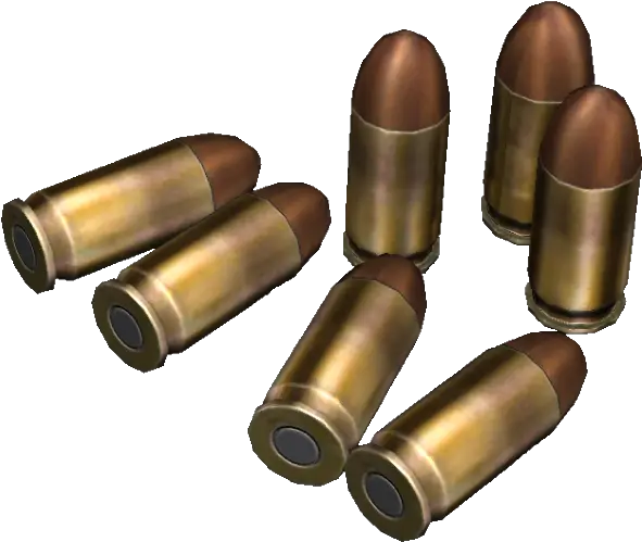  Handgun Ammunition Pistol Bullets Png Bullet Png