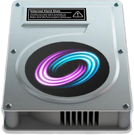  Yosemite Fusion Drive Icon Tonymacx86com Mac Hard Drive Icon Png Drive Png