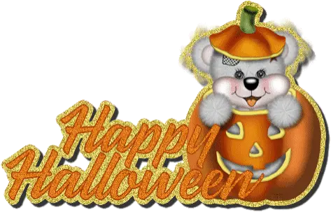  Ff Eec Cute Happy Halloween Greeting Happy Halloween Png Halloween Clipart Transparent