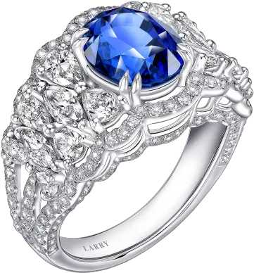  Oval Shaped Sapphire Ring Larry Jewelry Engagement Ring Png Diamond Ring Png