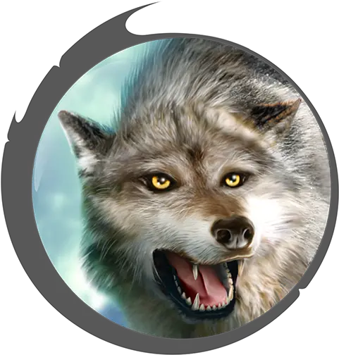  Download Hd Hud Avatar Grey Wolf Wolf Online Simulator All Wolves Png Wolves Png