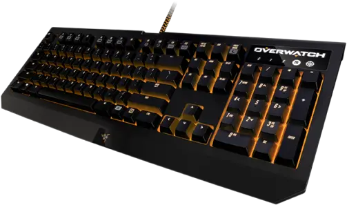  Razer Keyboard Transparent Png Teclado Black Widow Overwatch Razer Png