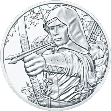  Robin Hood Silver Coin Austrian Robin Hood Png Robin Hood Png