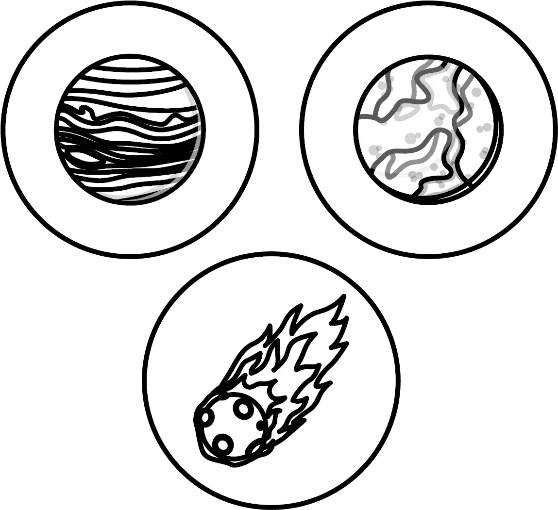  Sky Object Bundle Outline Icons 03 Graphic By Dot Png Sky Icon