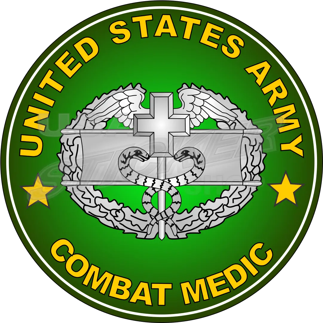  Us Army Combat Medic Veteran Sticker U2013 Round Item Ar Game Of Thrones Starbucks Png Medic Icon