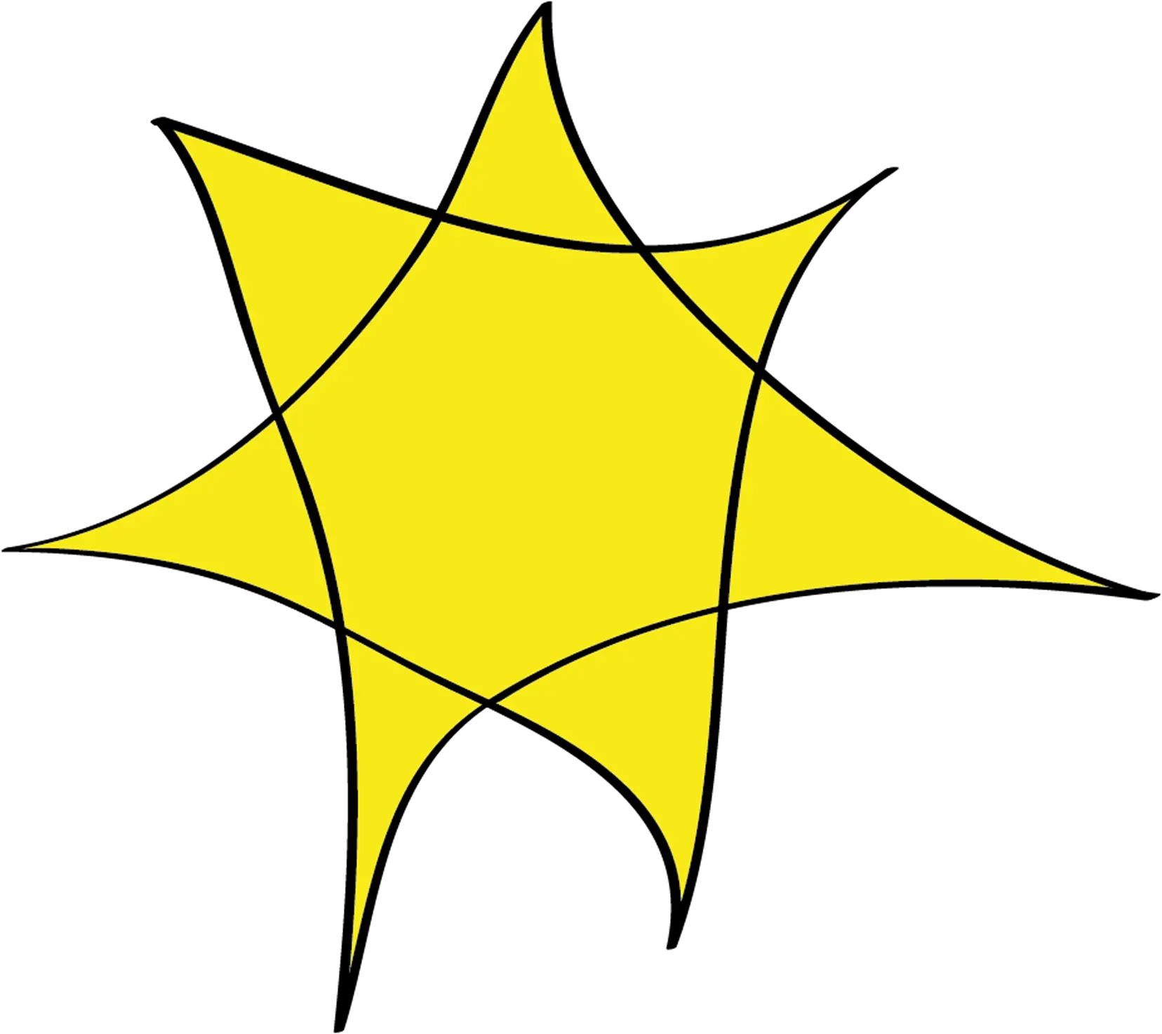  Estrella Png Star Polygon 7 Estrella Png