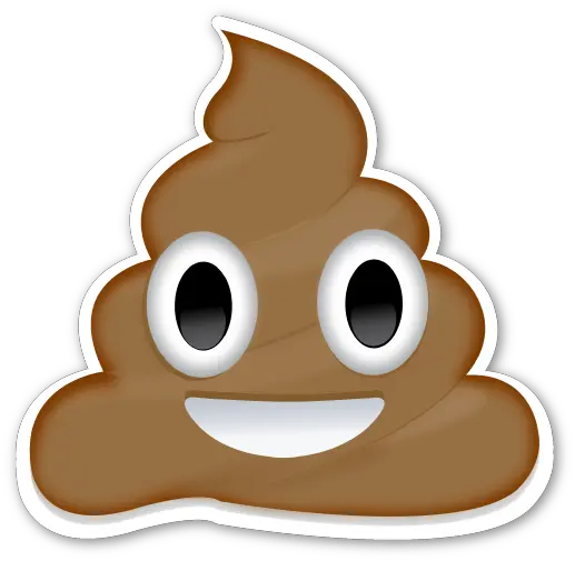  Poo Emoji Sticker Transparent Png Emoji Poop To Print No Emoji Png