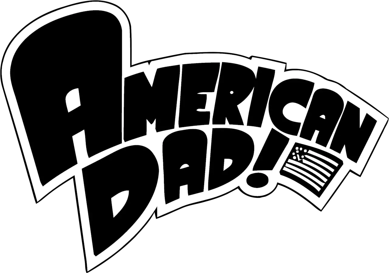  American Dad Logo Black And White U2013 Brands Logos American Dad Png Dad Icon