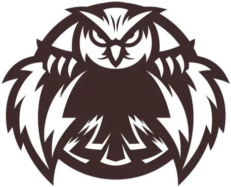  Owl Eagle Badge Sticker Coruja Png Logo Eagle Logo Transparent