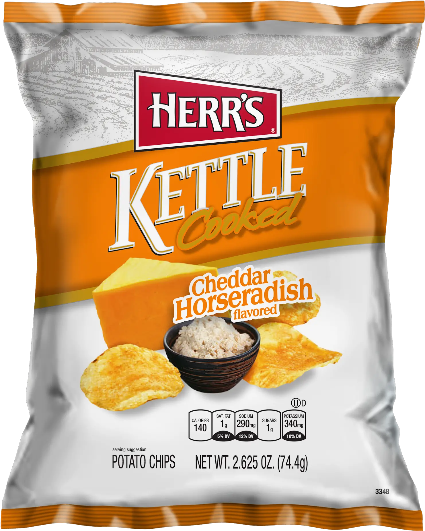  Cheddar Horseradish Kettle Cooked Potato Chips Herru0027s Png Lays Logo