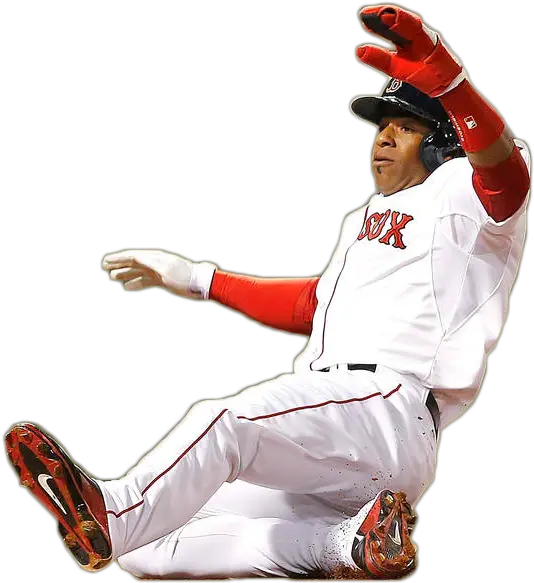  Download Yoenis Cespedes Nike Cleats Boston Red Sox Player Transparent Background Png Red Sox Png