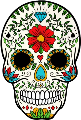  Day Of The Dead Crafts Day Of The Dead Png Day Of The Dead Png