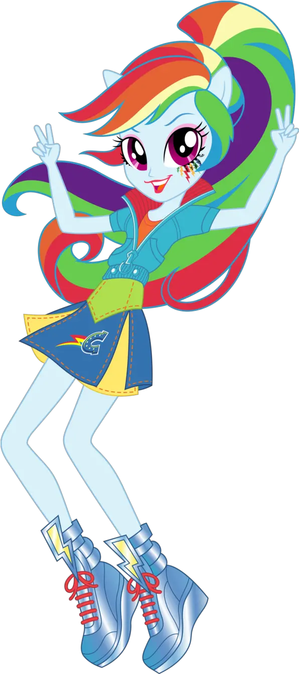  Image Of School Spirit Clip Art Medium Size Friendship Equestria Girls Friendship Games Rainbow Dash Png Spirit Png