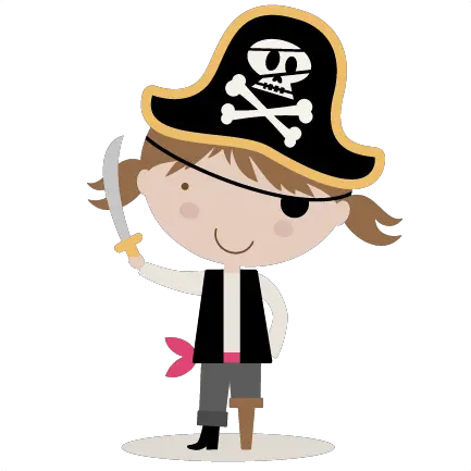  Baby Pirate Transparent Images Png Play Cute Pirate Girl Clipart Pirate Transparent