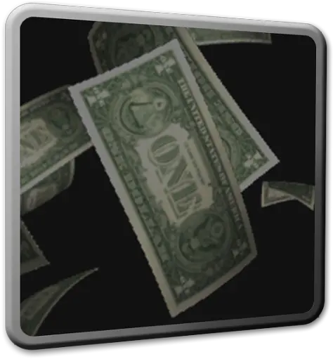  Make It Rain One Dollar Bill Png Money Rain Png