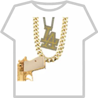  Chains And Gun Transparent Roblox Miami Cuban Link Chain Png Transparent Gun Image